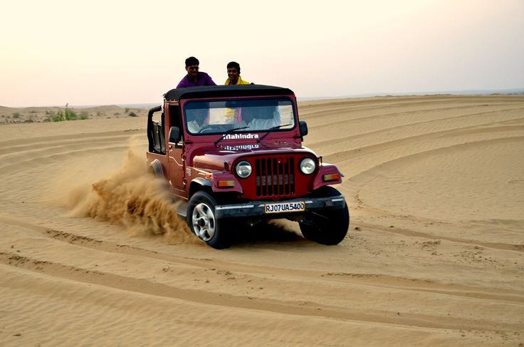 Dune Bashing in Jaisalmer